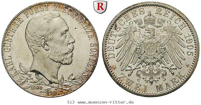 deutsches-kaiserreich-karl-guenther-2-mark/79577.jpg