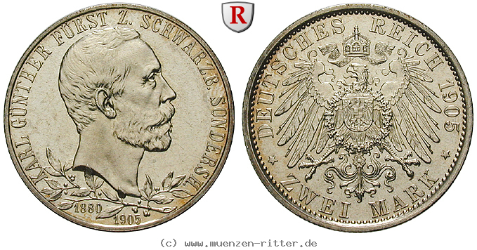 Klicken Sie auf das Bild um es auf Ihrem Rechner zu speichern deutsches-kaiserreich-karl-guenther-2-mark/94813.jpg