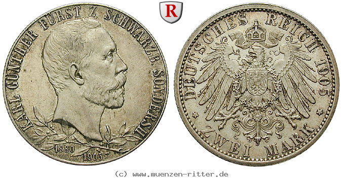 deutsches-kaiserreich-karl-guenther-2-mark/95688.jpg