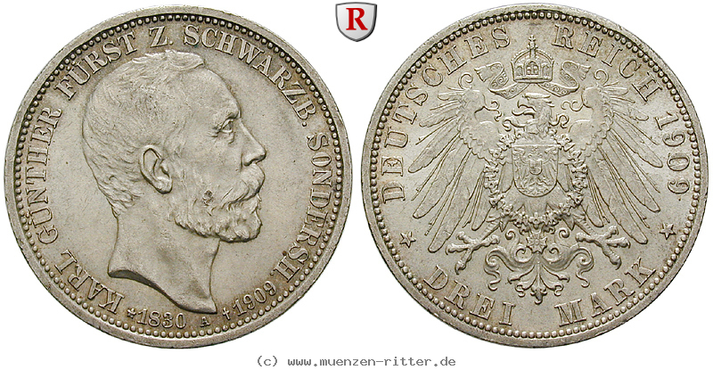 deutsches-kaiserreich-karl-guenther-3-mark/102882.jpg