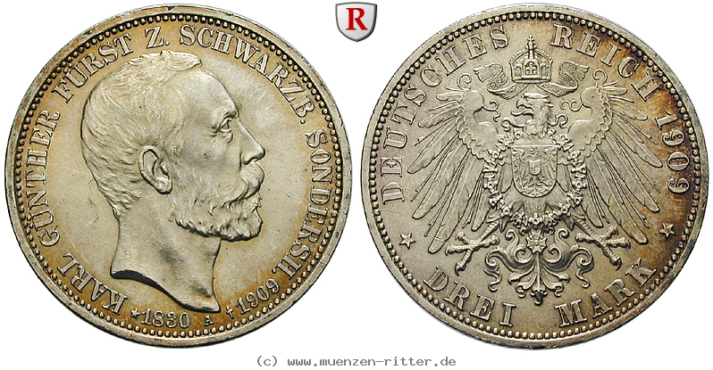 deutsches-kaiserreich-karl-guenther-3-mark/95690.jpg