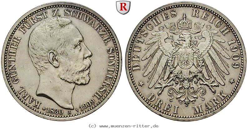 deutsches-kaiserreich-karl-guenther-3-mark/96136.jpg
