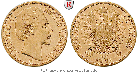Klicken Sie auf das Bild um es auf Ihrem Rechner zu speichern deutsches-kaiserreich-ludwig-ii-20-mark/51932.jpg