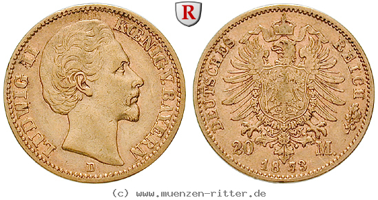 Klicken Sie auf das Bild um es auf Ihrem Rechner zu speichern deutsches-kaiserreich-ludwig-ii-20-mark/ejae10616.jpg