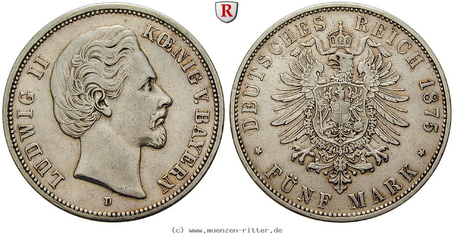 deutsches-kaiserreich-ludwig-ii-5-mark/101591.jpg