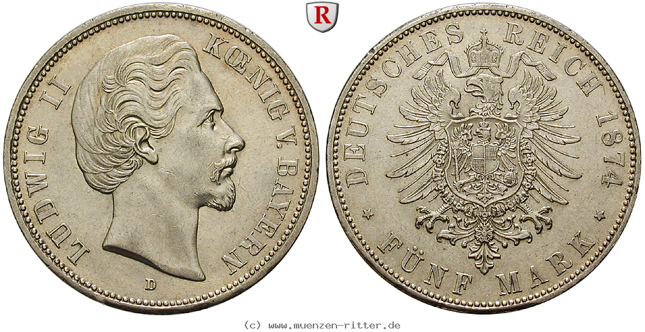 deutsches-kaiserreich-ludwig-ii-5-mark/101959.jpg