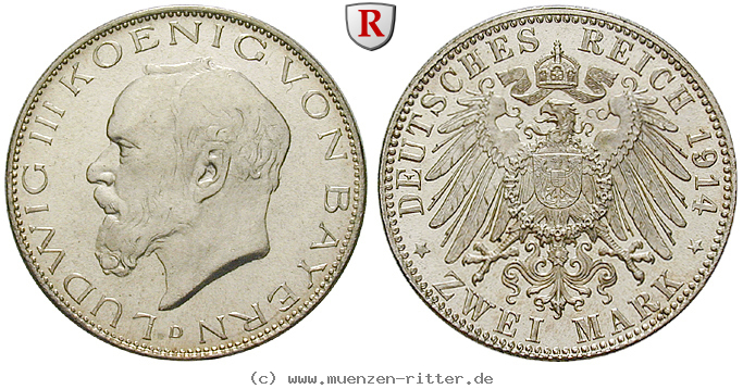 Klicken Sie auf das Bild um es auf Ihrem Rechner zu speichern deutsches-kaiserreich-ludwig-iii-2-mark/35090.jpg