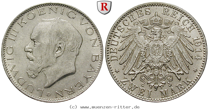 Klicken Sie auf das Bild um es auf Ihrem Rechner zu speichern deutsches-kaiserreich-ludwig-iii-2-mark/84786.jpg