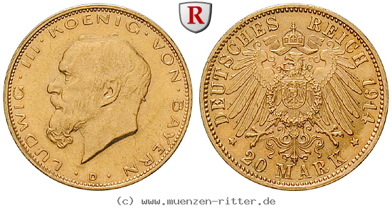 deutsches-kaiserreich-ludwig-iii-20-mark/80004.jpg