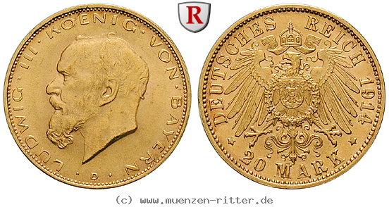 Klicken Sie auf das Bild um es auf Ihrem Rechner zu speichern deutsches-kaiserreich-ludwig-iii-20-mark/92587.jpg