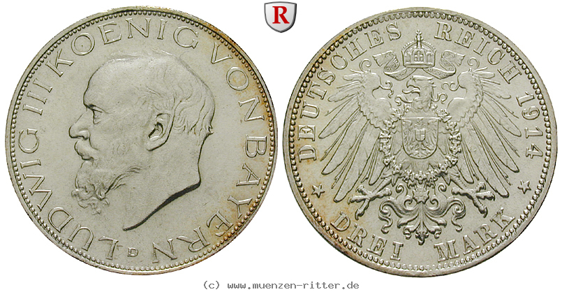 Klicken Sie auf das Bild um es auf Ihrem Rechner zu speichern deutsches-kaiserreich-ludwig-iii-3-mark/57164.jpg