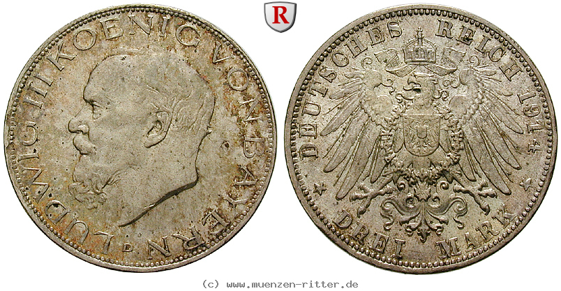 deutsches-kaiserreich-ludwig-iii-3-mark/61213.jpg