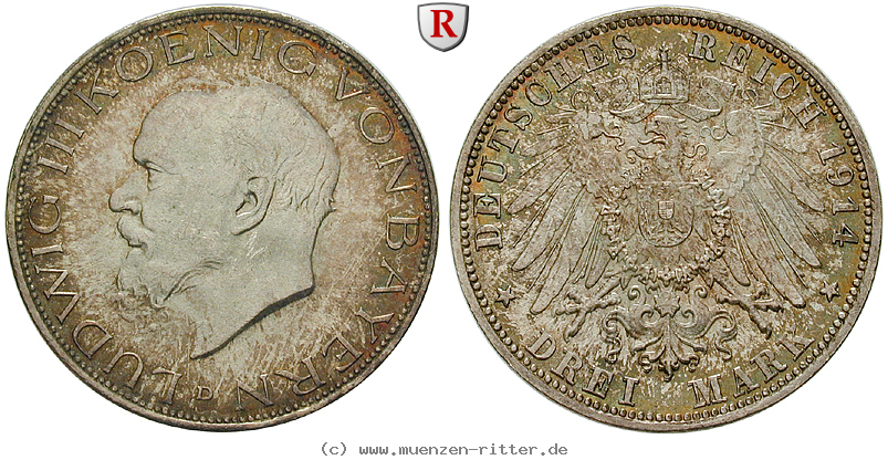 Klicken Sie auf das Bild um es auf Ihrem Rechner zu speichern deutsches-kaiserreich-ludwig-iii-3-mark/65955.jpg