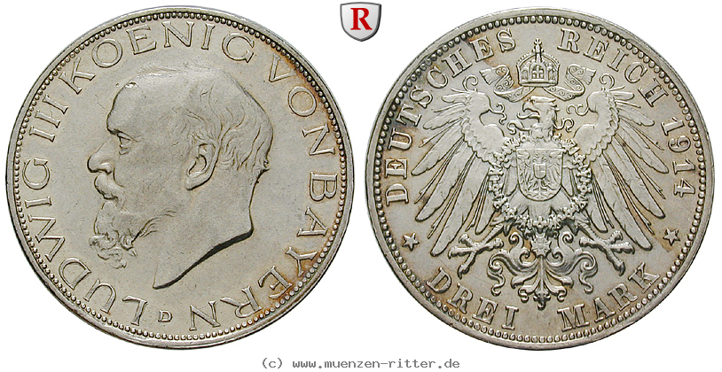 deutsches-kaiserreich-ludwig-iii-3-mark/67197.jpg