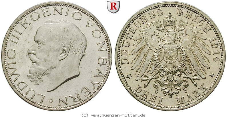 deutsches-kaiserreich-ludwig-iii-3-mark/84787.jpg
