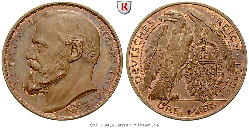 deutsches-kaiserreich-ludwig-iii-3-mark/89679.jpg