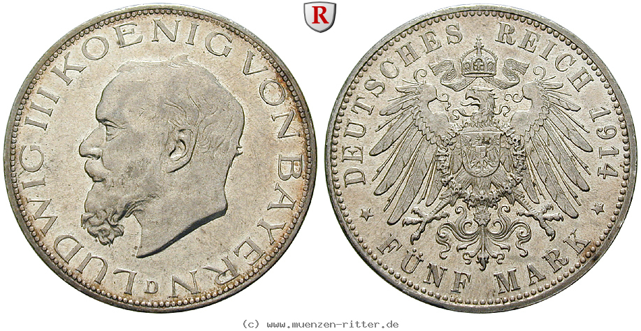 deutsches-kaiserreich-ludwig-iii-5-mark/101593.jpg
