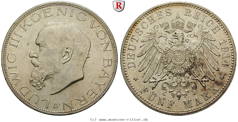 deutsches-kaiserreich-ludwig-iii-5-mark/102773.jpg