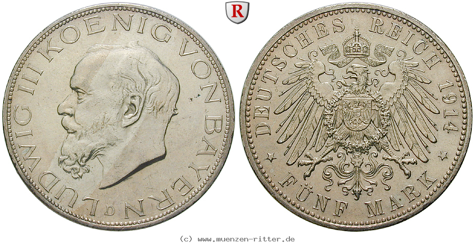 deutsches-kaiserreich-ludwig-iii-5-mark/61214.jpg