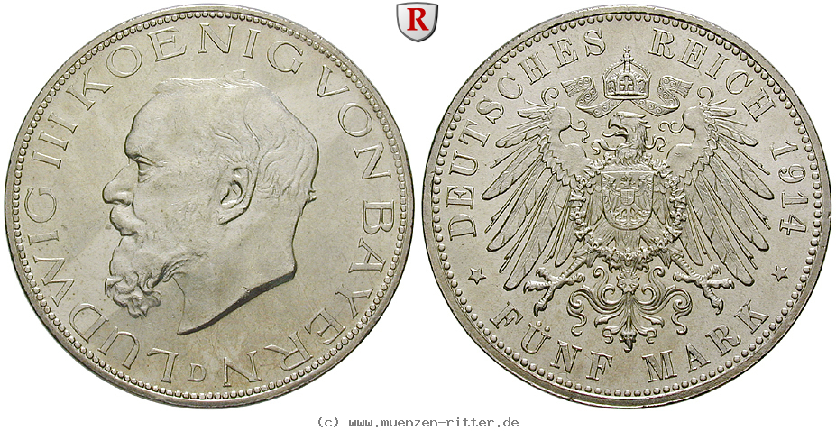 Klicken Sie auf das Bild um es auf Ihrem Rechner zu speichern deutsches-kaiserreich-ludwig-iii-5-mark/79558.jpg