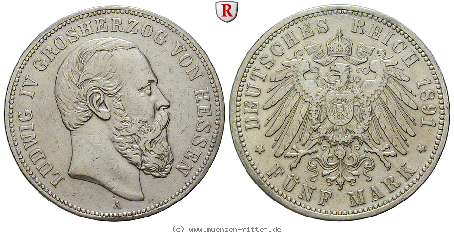 Klicken Sie auf das Bild um es auf Ihrem Rechner zu speichern deutsches-kaiserreich-ludwig-iv-5-mark/79809.jpg