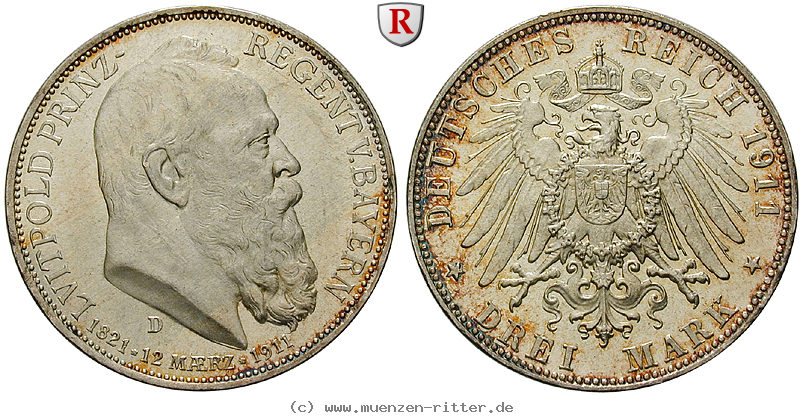 deutsches-kaiserreich-luitpold-prinzregent-3-mark/101656.jpg