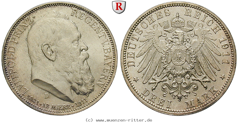 deutsches-kaiserreich-luitpold-prinzregent-3-mark/102111.jpg