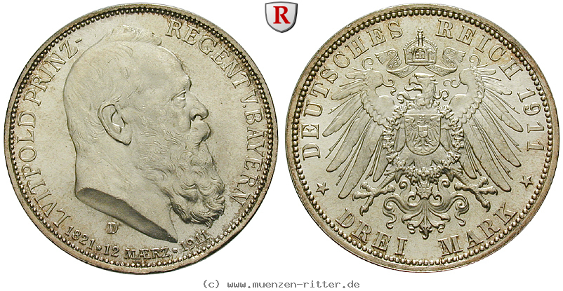 deutsches-kaiserreich-luitpold-prinzregent-3-mark/102114.jpg