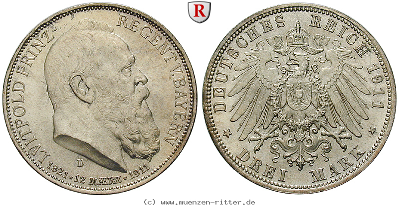 deutsches-kaiserreich-luitpold-prinzregent-3-mark/102115.jpg
