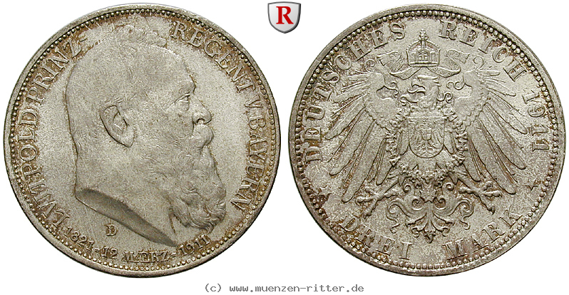 deutsches-kaiserreich-luitpold-prinzregent-3-mark/102586.jpg