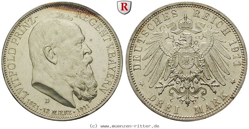 deutsches-kaiserreich-luitpold-prinzregent-3-mark/102766.jpg