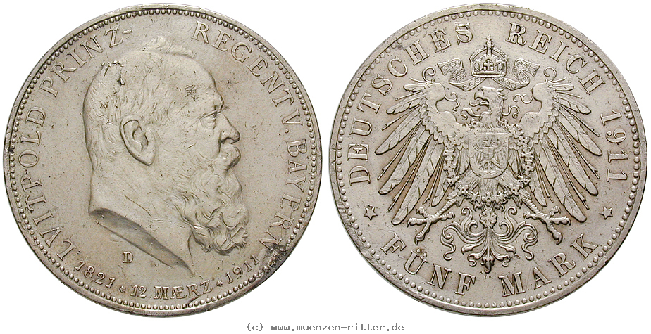 deutsches-kaiserreich-luitpold-prinzregent-5-mark/21469.jpg