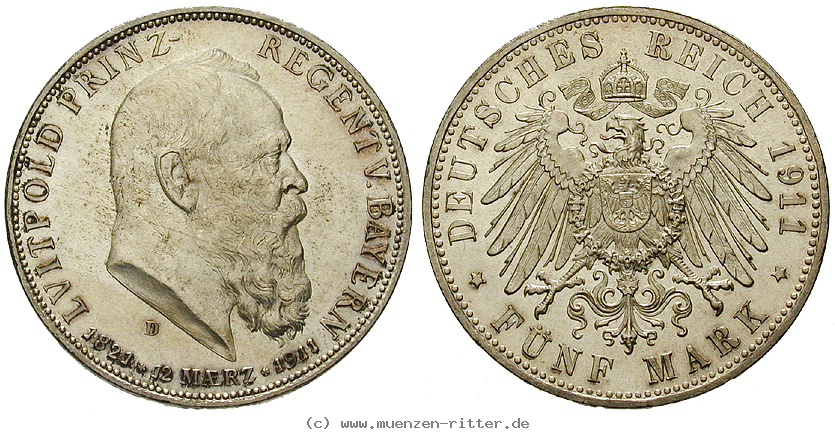 deutsches-kaiserreich-luitpold-prinzregent-5-mark/35089.jpg