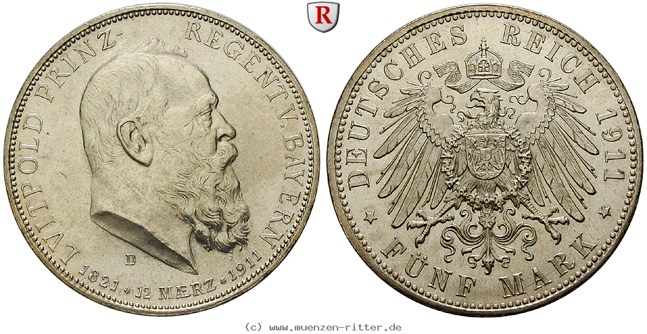 deutsches-kaiserreich-luitpold-prinzregent-5-mark/93520.jpg