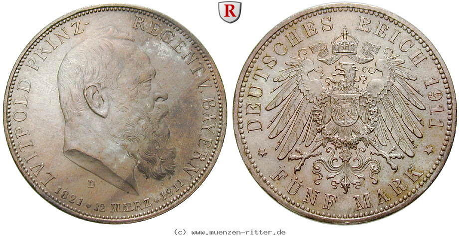 deutsches-kaiserreich-luitpold-prinzregent-5-mark/ejae10053.jpg