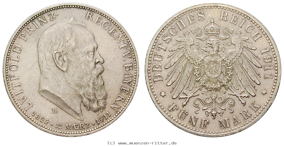 deutsches-kaiserreich-luitpold-prinzregent-5-mark/ejae8133.jpg