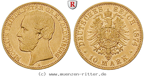 Klicken Sie auf das Bild um es auf Ihrem Rechner zu speichern deutsches-kaiserreich-nicolaus-friedrich-peter-10-mark/53595.jpg