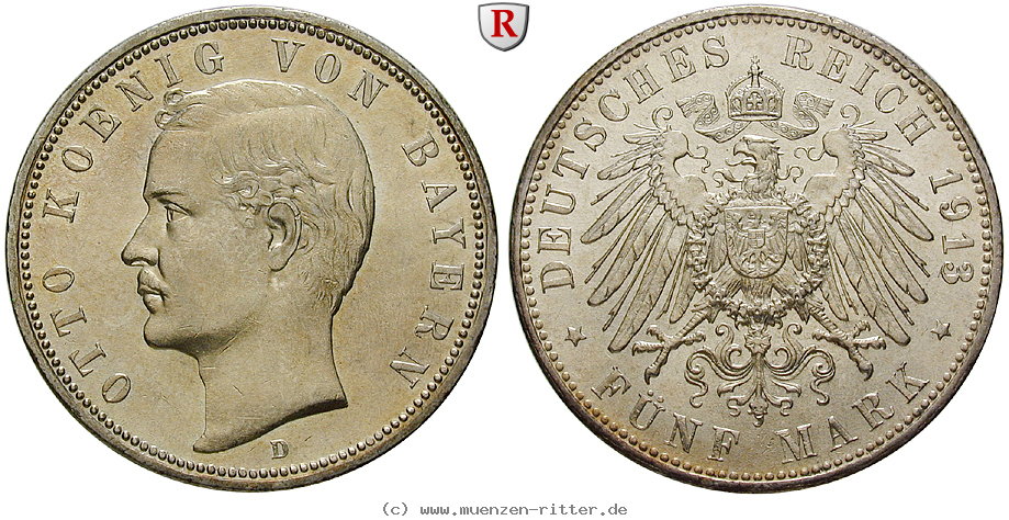 Klicken Sie auf das Bild um es auf Ihrem Rechner zu speichern deutsches-kaiserreich-otto-5-mark/94760.jpg