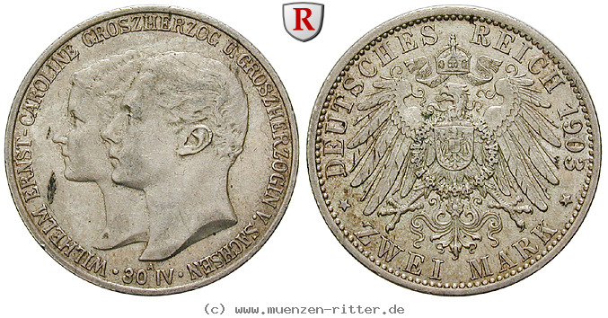 deutsches-kaiserreich-wilhelm-ernst-2-mark/57125.jpg