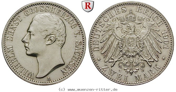 Klicken Sie auf das Bild um es auf Ihrem Rechner zu speichern deutsches-kaiserreich-wilhelm-ernst-2-mark/84940.jpg
