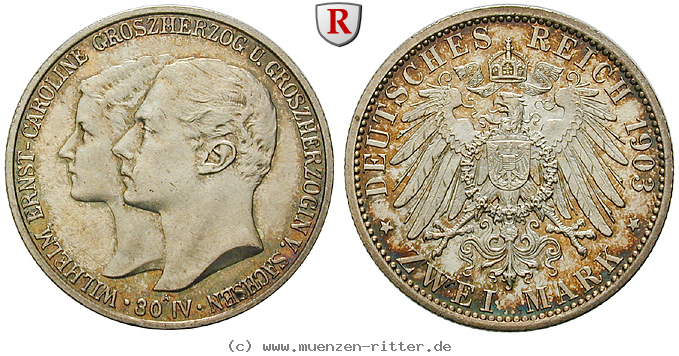 Klicken Sie auf das Bild um es auf Ihrem Rechner zu speichern deutsches-kaiserreich-wilhelm-ernst-2-mark/90553.jpg