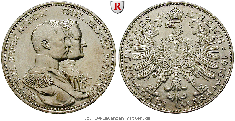 deutsches-kaiserreich-wilhelm-ernst-3-mark/101083.jpg