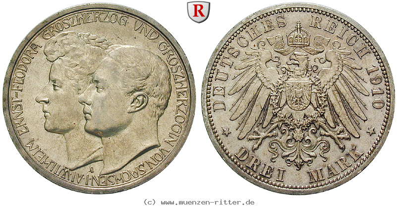 Klicken Sie auf das Bild um es auf Ihrem Rechner zu speichern deutsches-kaiserreich-wilhelm-ernst-3-mark/26750.jpg