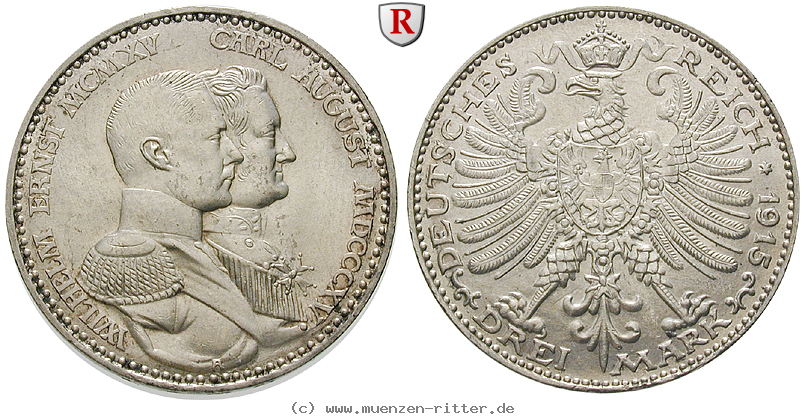 deutsches-kaiserreich-wilhelm-ernst-3-mark/34130.jpg