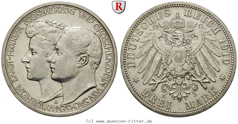deutsches-kaiserreich-wilhelm-ernst-3-mark/42190.jpg