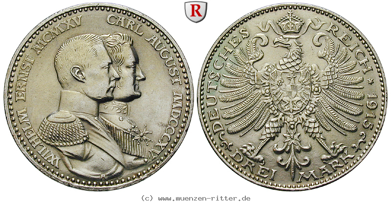 deutsches-kaiserreich-wilhelm-ernst-3-mark/53411.jpg