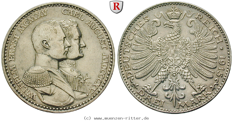 deutsches-kaiserreich-wilhelm-ernst-3-mark/58640.jpg