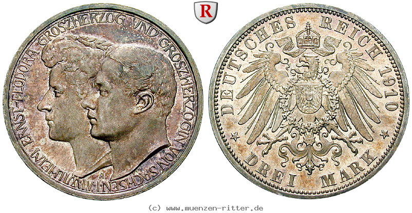 Klicken Sie auf das Bild um es auf Ihrem Rechner zu speichern deutsches-kaiserreich-wilhelm-ernst-3-mark/72415.jpg