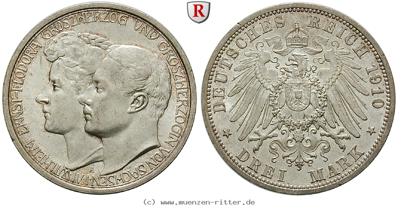 Klicken Sie auf das Bild um es auf Ihrem Rechner zu speichern deutsches-kaiserreich-wilhelm-ernst-3-mark/98289.jpg
