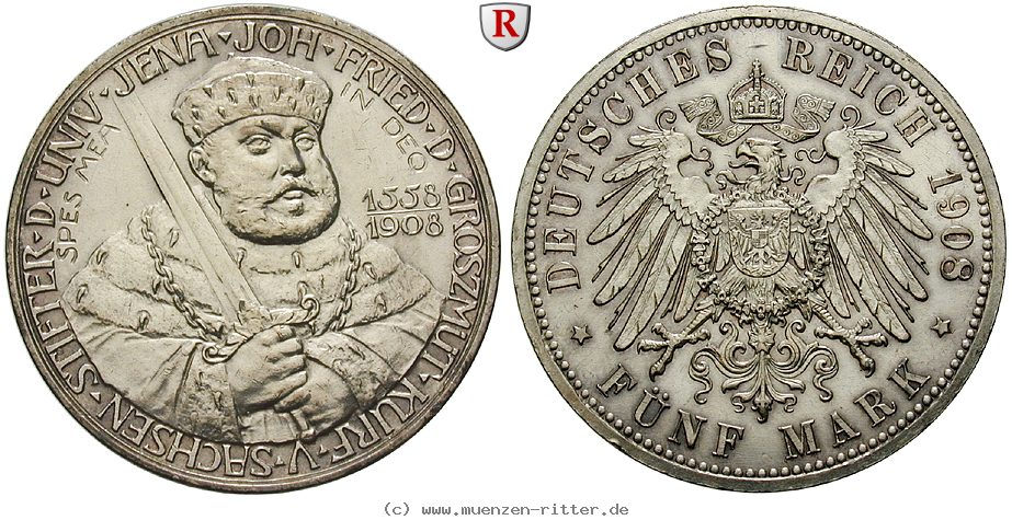deutsches-kaiserreich-wilhelm-ernst-5-mark/101065.jpg